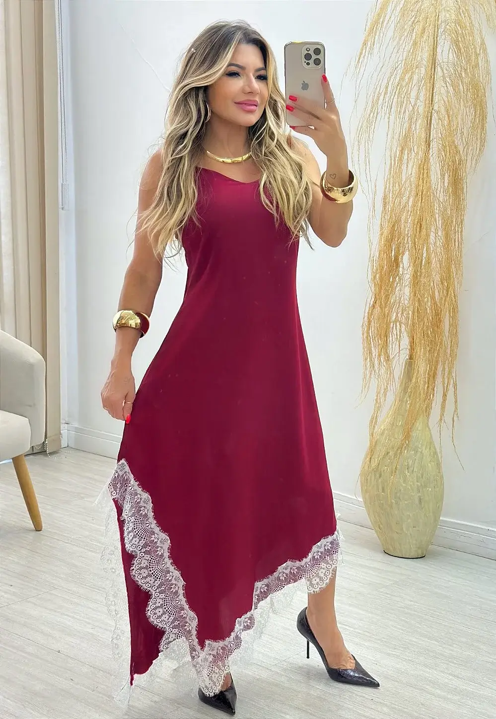 Vestido Carmin